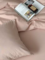 Haven Herringbone Cotton Jacquard Duvet Cover original reference image 52