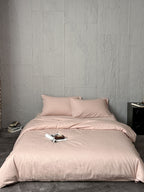 Haven Herringbone Cotton Jacquard Duvet Cover original reference image 56
