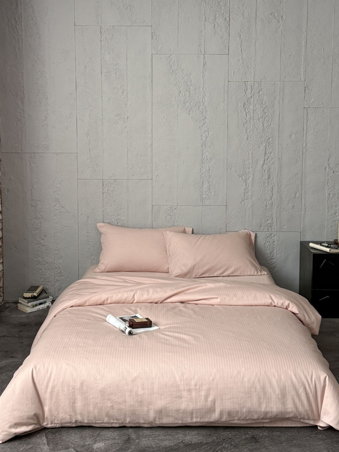 Haven Herringbone Cotton Jacquard Duvet Cover original reference image 56