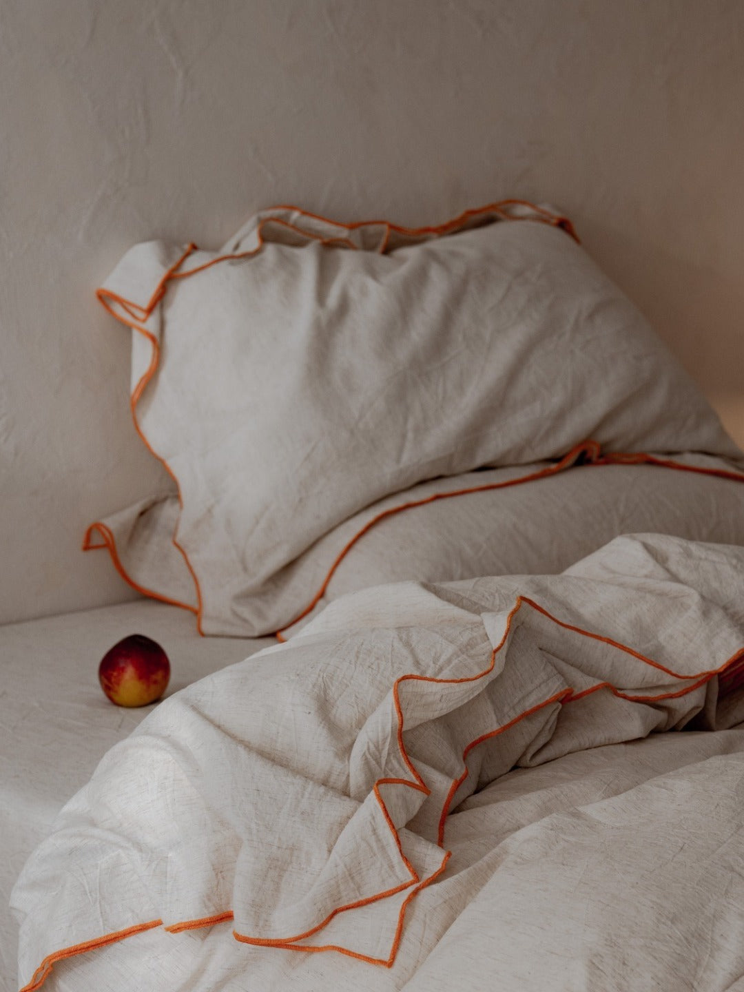 Haven Tencel Linen Blend Duvet Cover original reference image 1