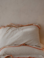 Haven Tencel Linen Blend Duvet Cover original reference image 2