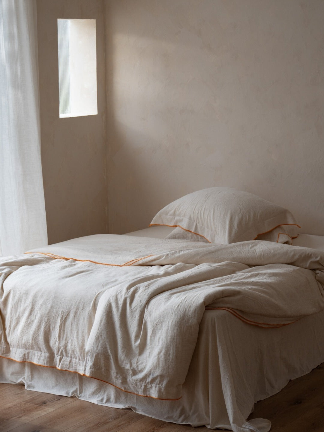 Haven Tencel Linen Blend Duvet Cover original reference image 7