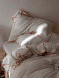 Haven Tencel Linen Blend Duvet Cover original reference image 8