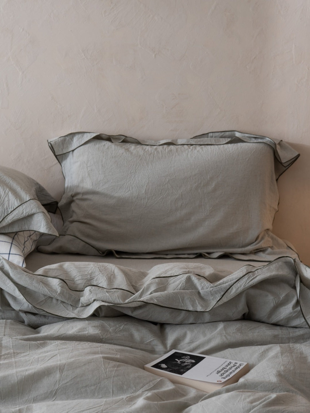 Haven Tencel Linen Blend Duvet Cover original reference image 10