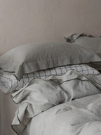 Haven Tencel Linen Blend Duvet Cover original reference image 16