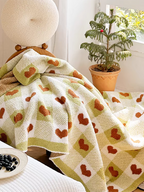 Heart Checkerboard Blanket
