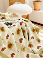 Heart Checkerboard Blanket