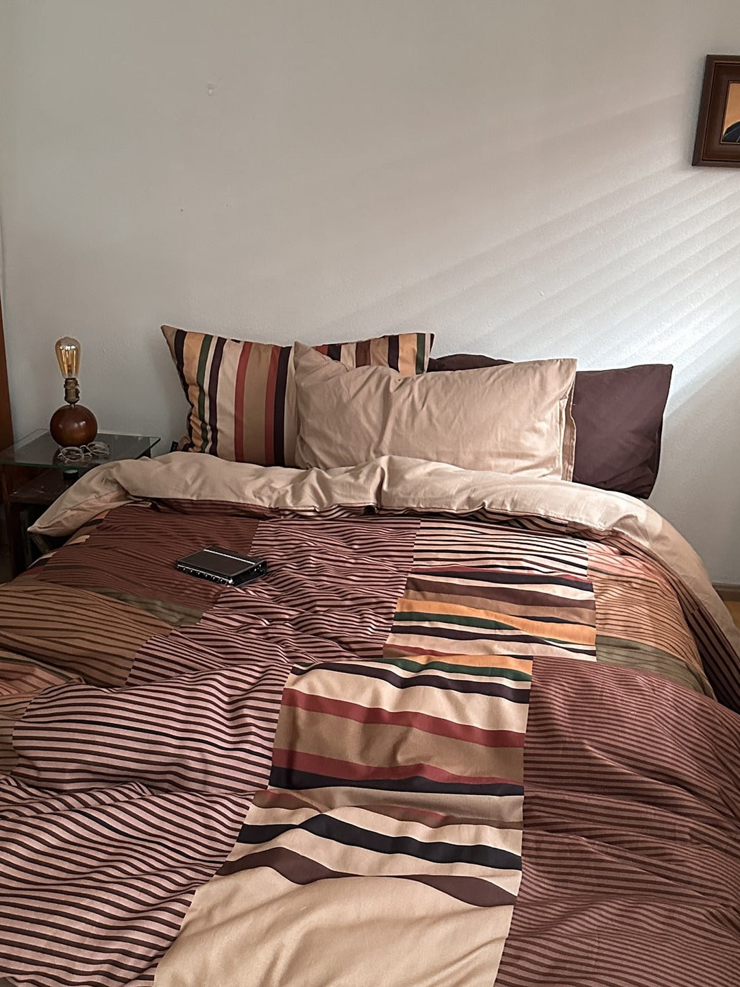 Hearth Plaid Brushed Cotton Duvet Cover Set original reference image 2