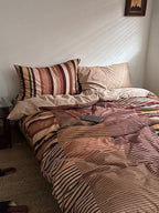 Hearth Plaid Brushed Cotton Duvet Cover Set original reference image 4