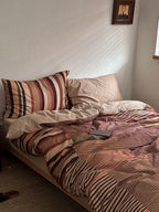 Hearth Plaid Brushed Cotton Duvet Cover Set original reference image 5