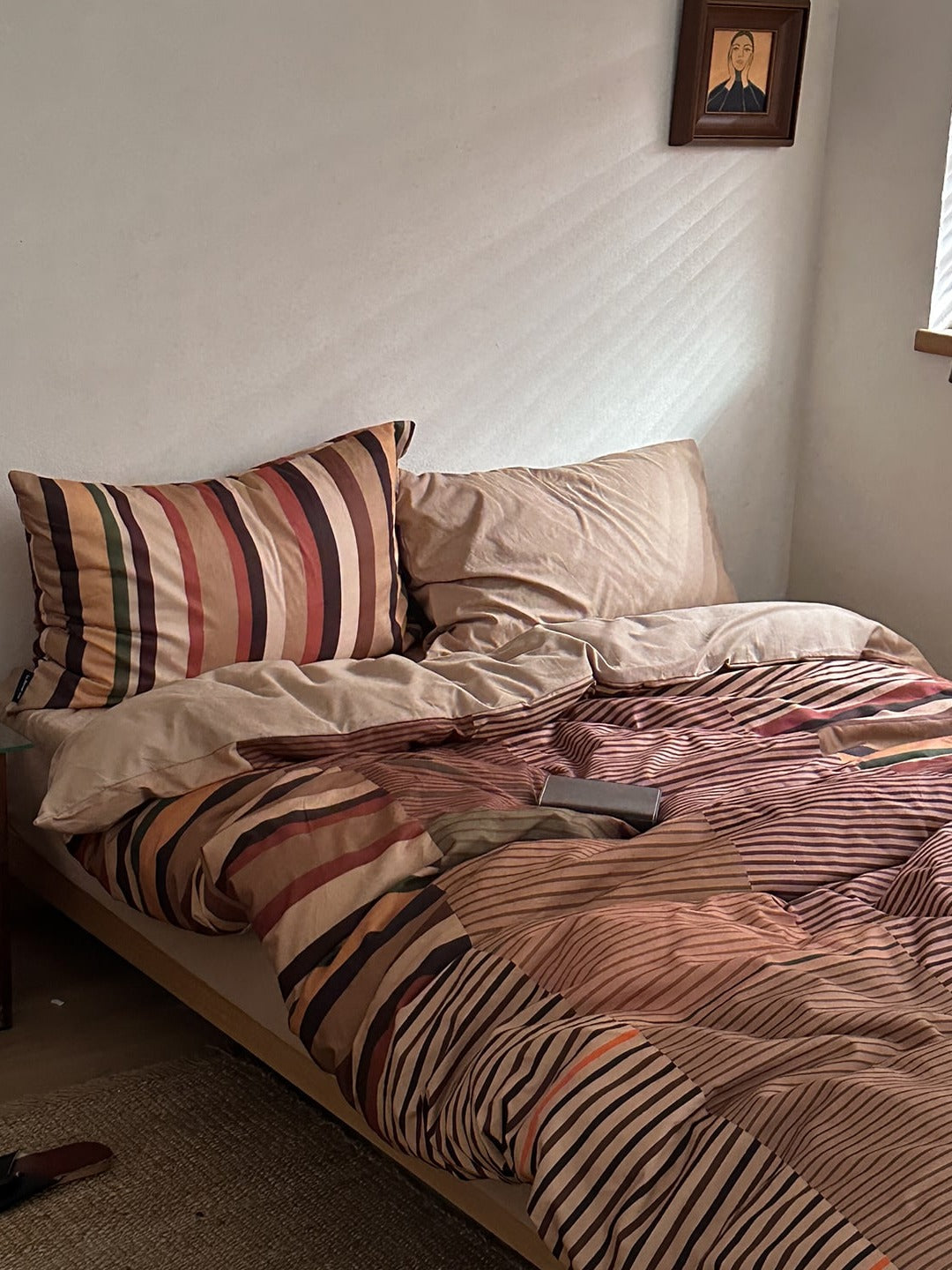 Hearth Plaid Brushed Cotton Duvet Cover Set original reference image 5
