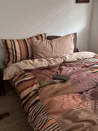 Hearth Plaid Brushed Cotton Duvet Cover Set original reference image 6