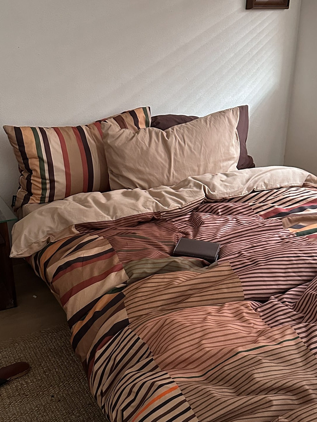 Hearth Plaid Brushed Cotton Duvet Cover Set original reference image 6