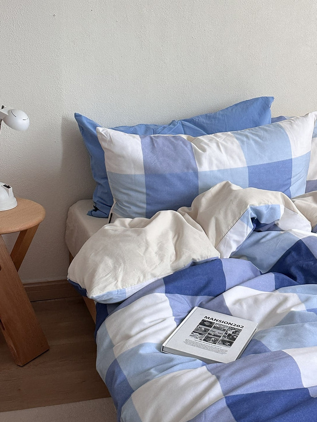 Hearth Plaid Brushed Cotton Duvet Cover Set original reference image 9