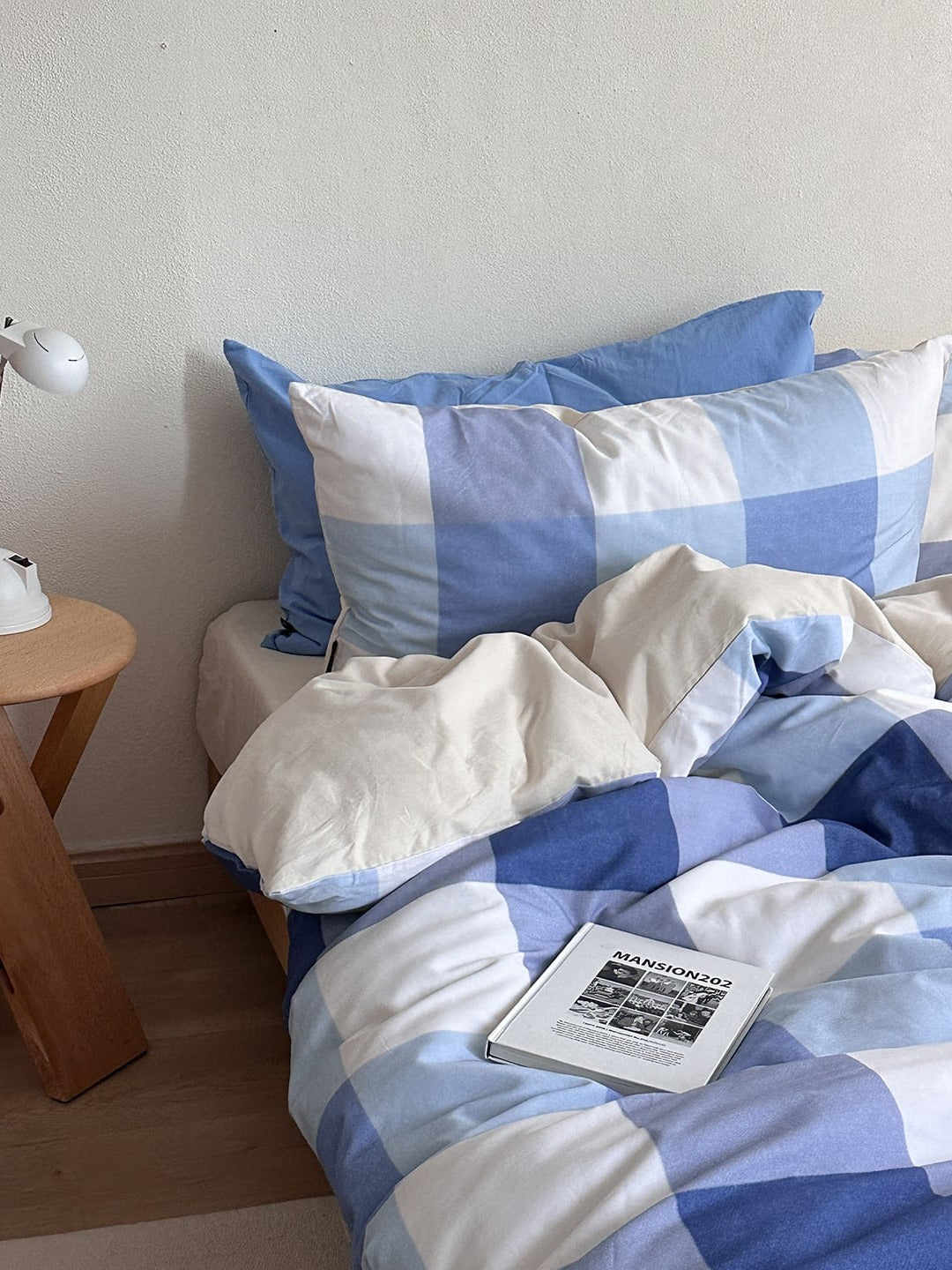 Hearth Plaid Brushed Cotton Duvet Cover Set original reference image 9