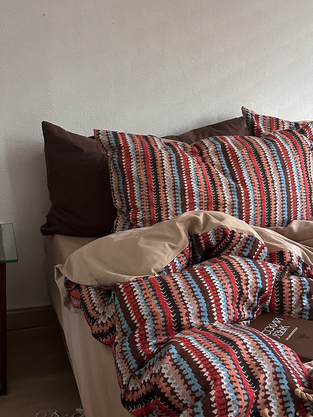 Hearth Plaid Brushed Cotton Duvet Cover Set original reference image 19