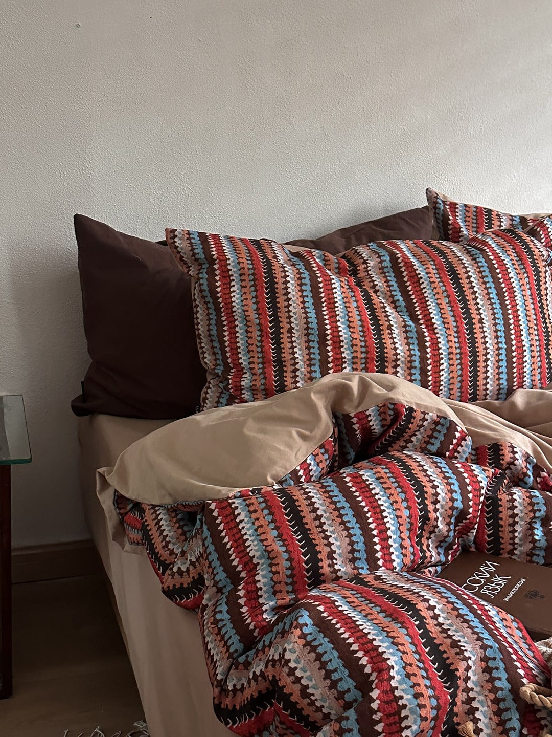 Hearth Plaid Brushed Cotton Duvet Cover Set original reference image 19