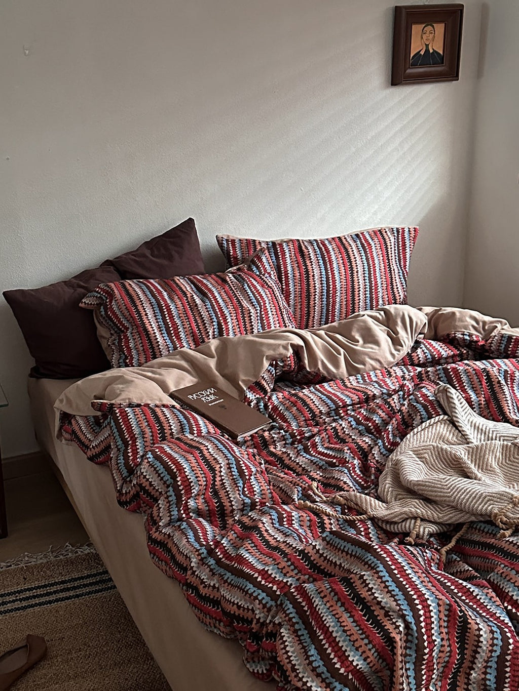 Hearth Plaid Brushed Cotton Duvet Cover Set original reference image 20