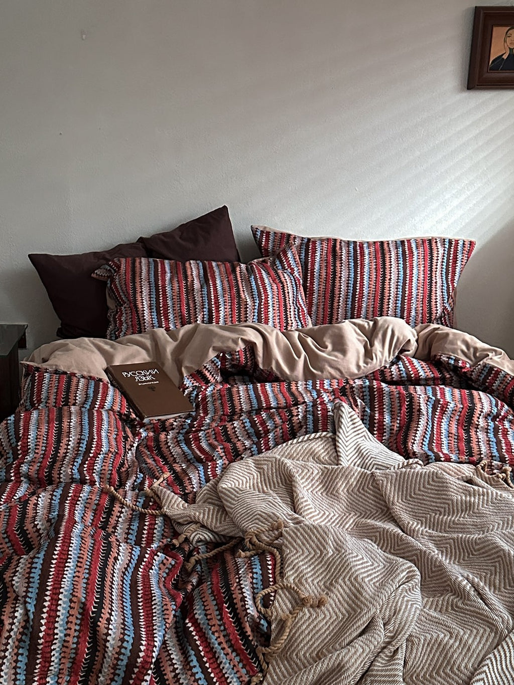 Hearth Plaid Brushed Cotton Duvet Cover Set original reference image 21