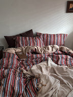 Hearth Plaid Brushed Cotton Duvet Cover Set original reference image 21