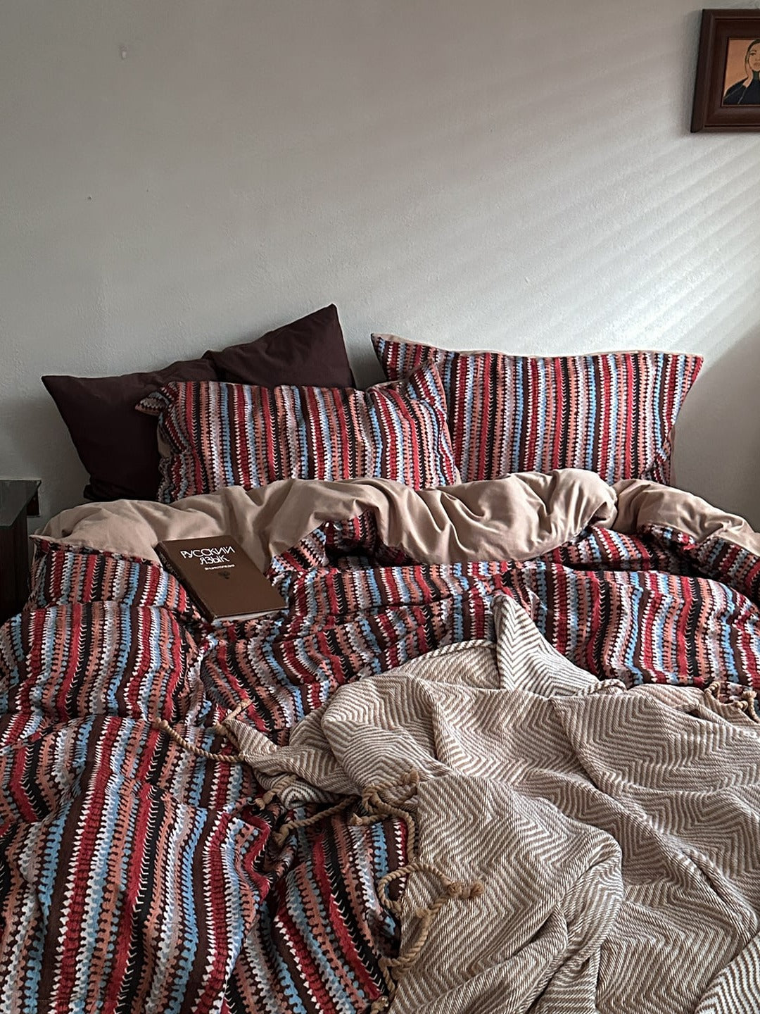 Hearth Plaid Brushed Cotton Duvet Cover Set original reference image 21