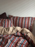 Hearth Plaid Brushed Cotton Duvet Cover Set original reference image 22