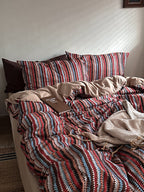 Hearth Plaid Brushed Cotton Duvet Cover Set original reference image 24