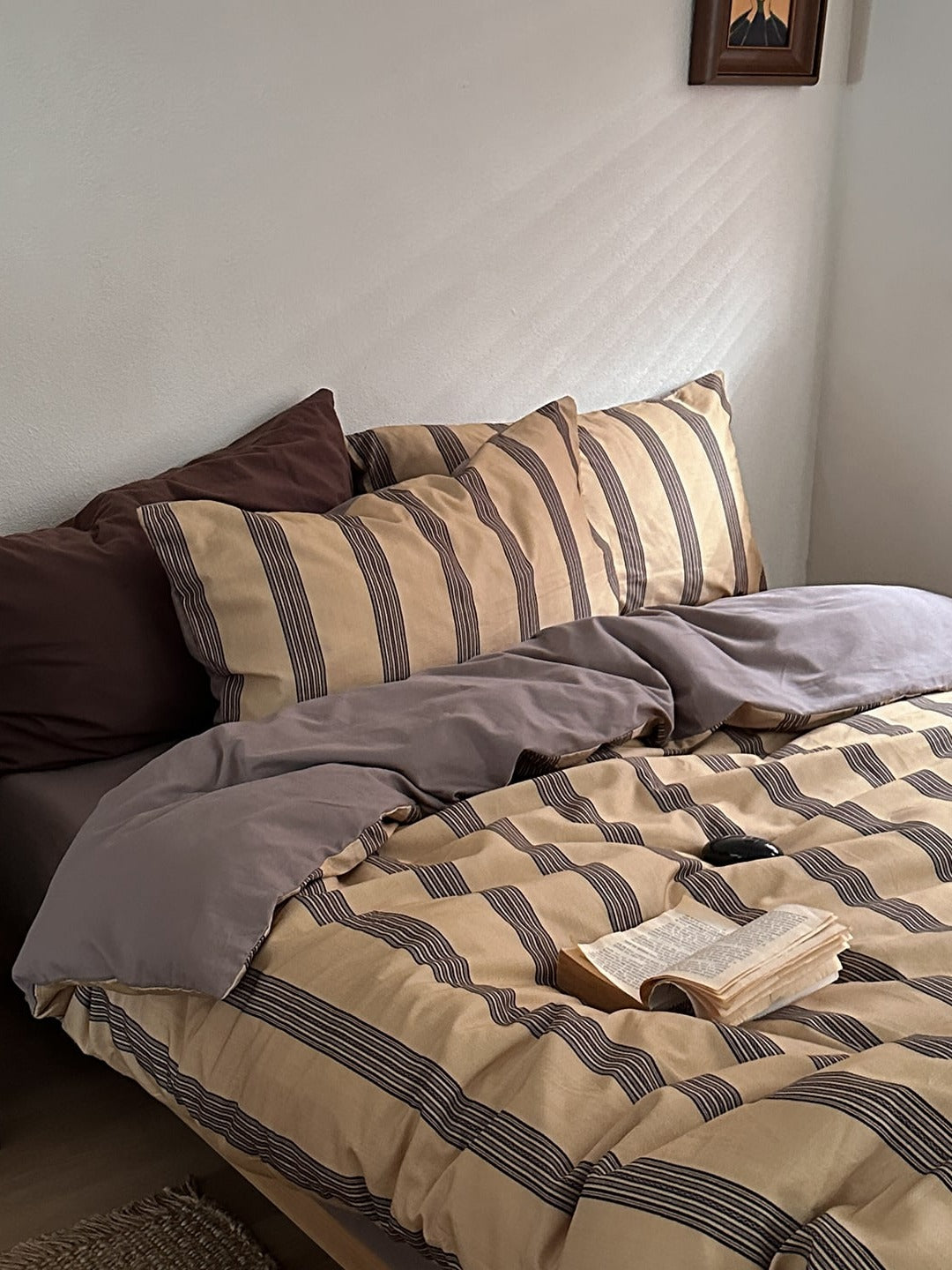 Hearth Plaid Brushed Cotton Duvet Cover Set original reference image 27
