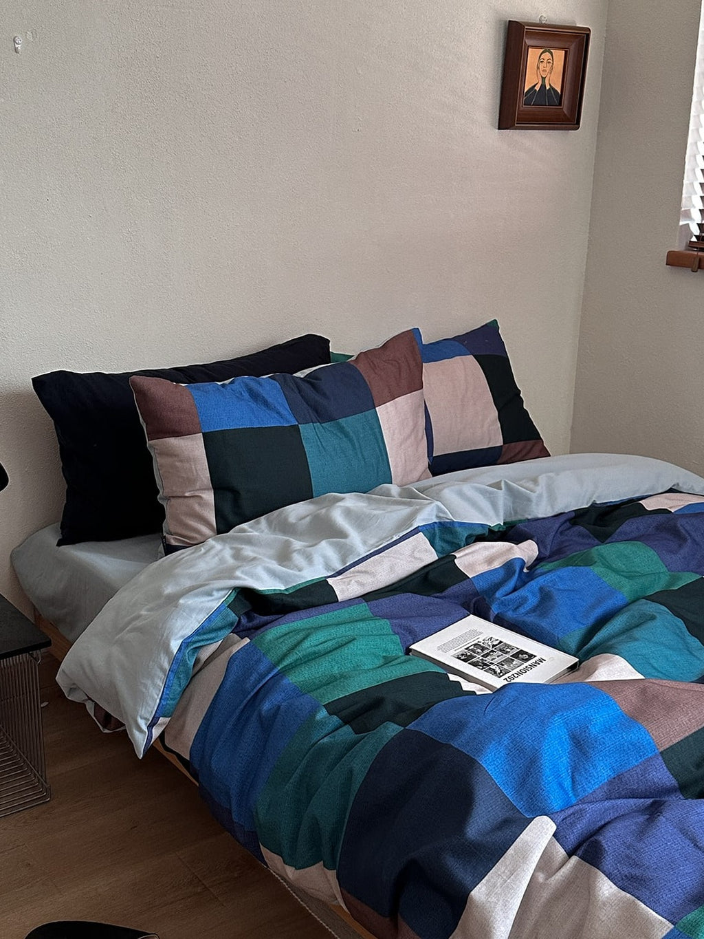 Hearth Plaid Brushed Cotton Duvet Cover Set original reference image 31