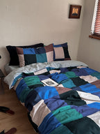 Hearth Plaid Brushed Cotton Duvet Cover Set original reference image 33
