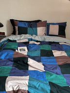 Hearth Plaid Brushed Cotton Duvet Cover Set original reference image 34