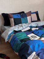 Hearth Plaid Brushed Cotton Duvet Cover Set original reference image 36