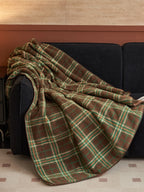 Heritage Plaid Double-Layer Fleece Throw Blanket original reference image 3
