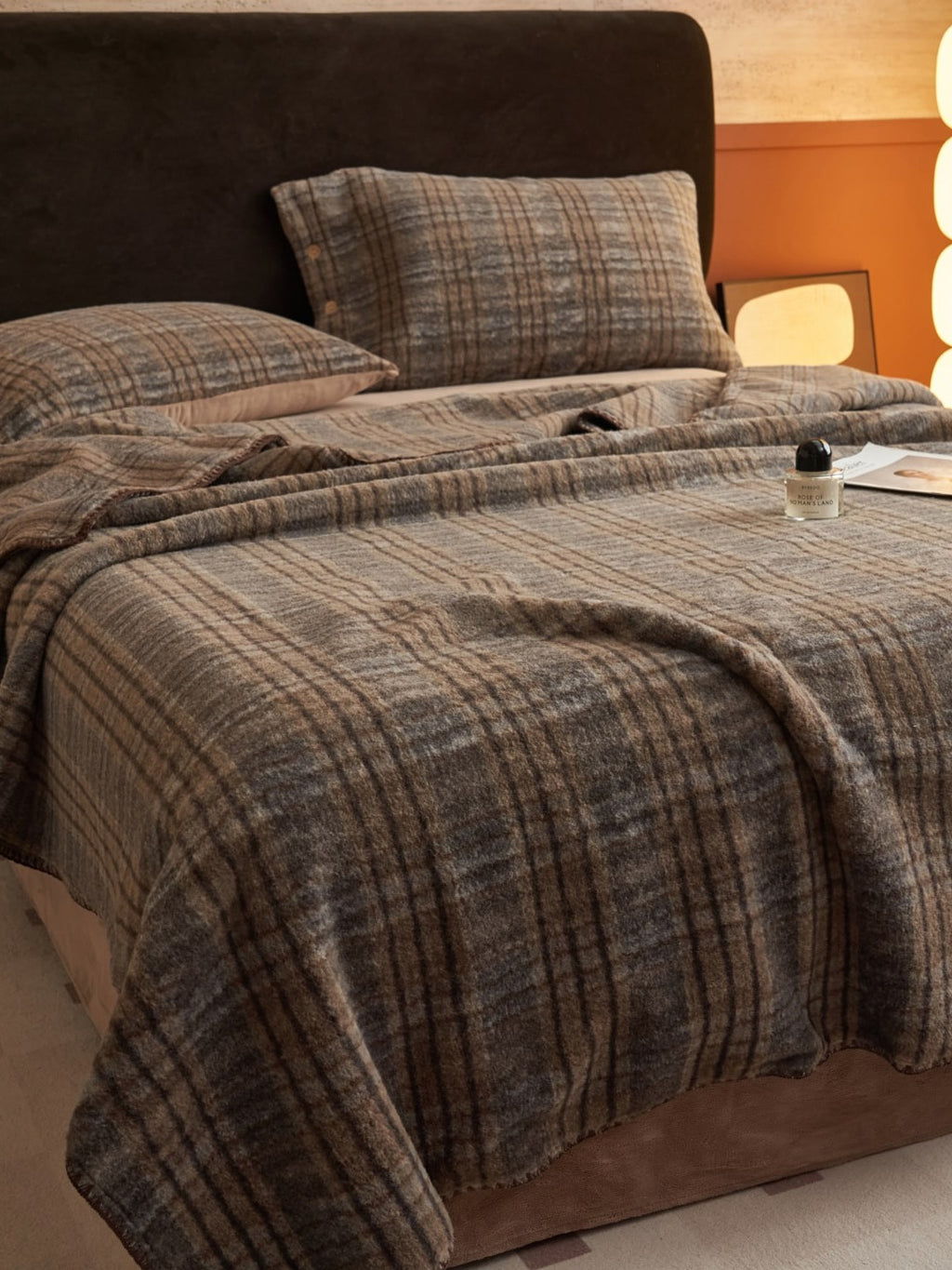 Heritage Plaid Double-Layer Fleece Throw Blanket original reference image 8