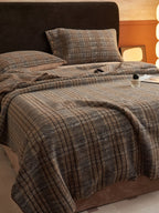 Heritage Plaid Double-Layer Fleece Throw Blanket original reference image 8