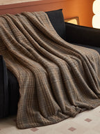Heritage Plaid Double-Layer Fleece Throw Blanket original reference image 11