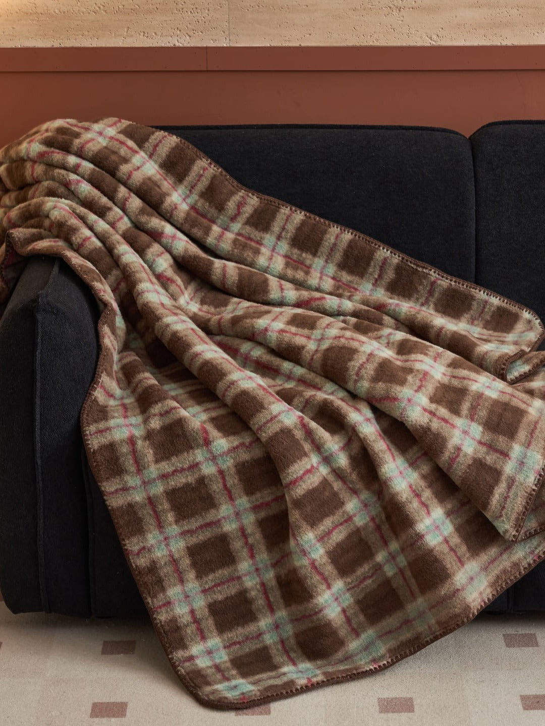 Heritage Plaid Double-Layer Fleece Throw Blanket original reference image 15