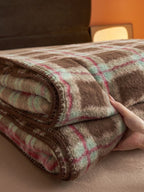 Heritage Plaid Double-Layer Fleece Throw Blanket original reference image 18