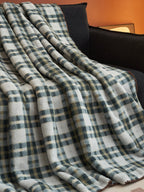 Heritage Plaid Double-Layer Fleece Throw Blanket original reference image 26