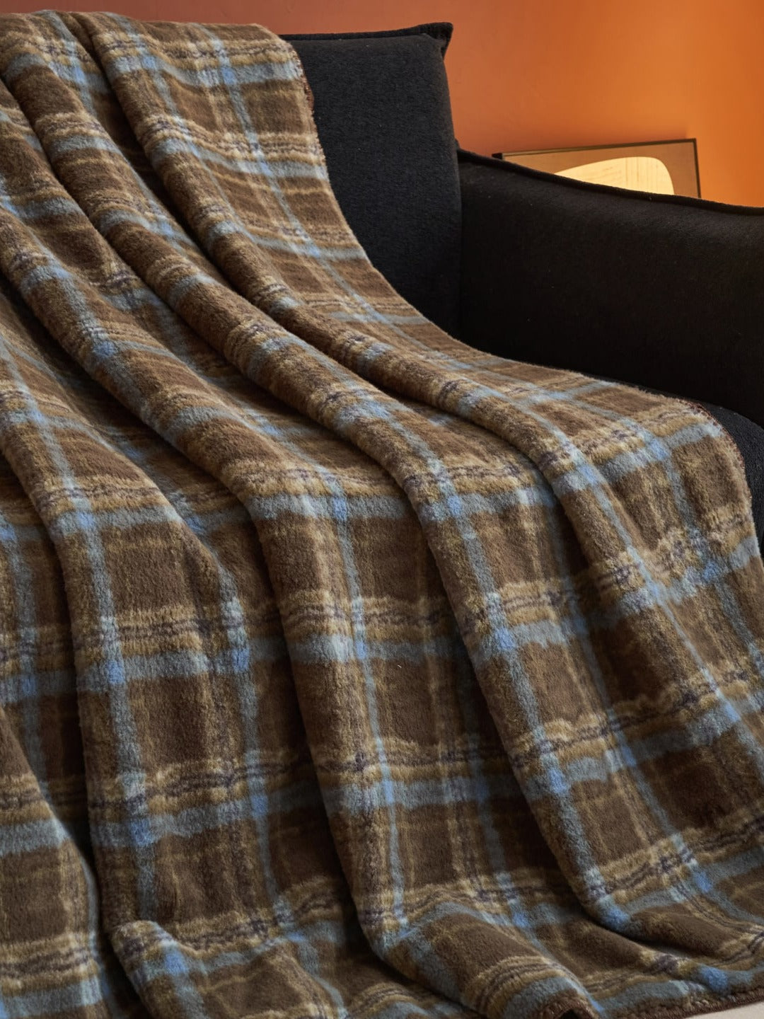 Heritage Plaid Double-Layer Fleece Throw Blanket original reference image 33