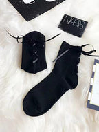 Lace-up Socks 12-pack