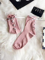 Lace-up Socks 12-pack