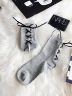 Lace-up Socks 12-pack