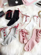 Lace-up Socks 12-pack
