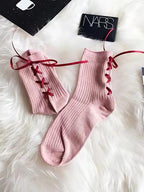 Lace-up Socks 12-pack