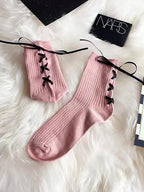 Lace-up Socks 12-pack