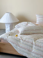 Linden Dash Cotton Clip-Jacquard Duvet Cover Set original reference image 13