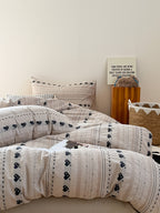 Liora Heart Yarn-Dyed Cotton Duvet Cover original reference image 8