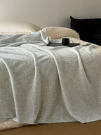 Luma Reversible Faux-Cashmere Throw Blanket original reference image 12
