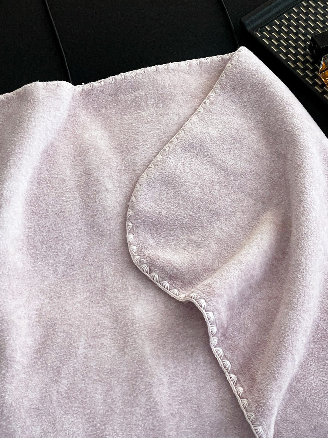 Luma Reversible Faux-Cashmere Throw Blanket original reference image 17